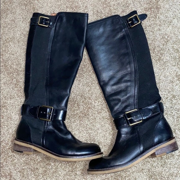 Lucky Brand Leather riding boots - Picture 1 of 8